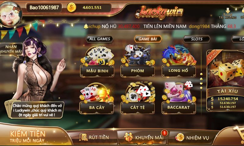 Tìm hiểu đôi nét về Luckywin